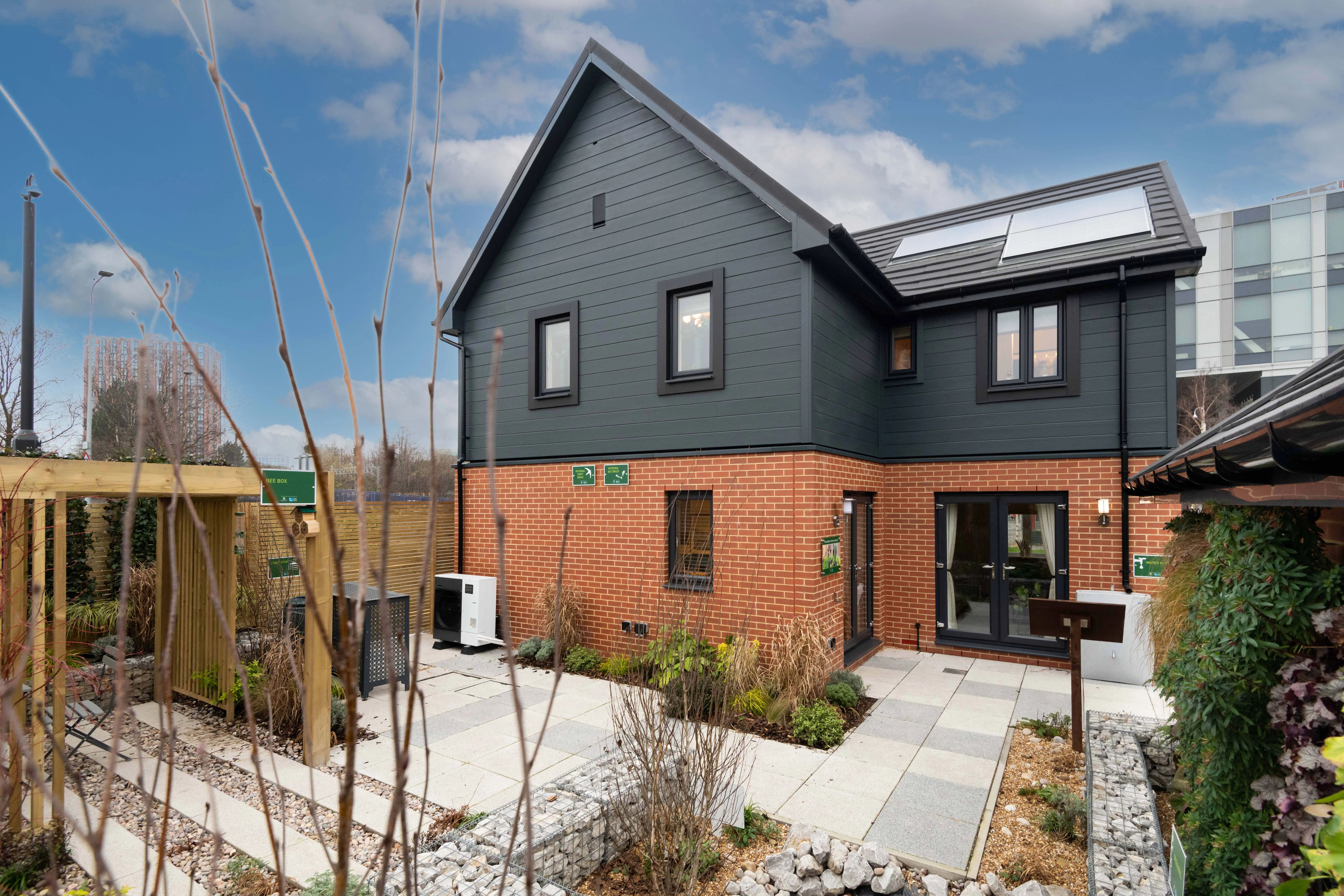 The Zed House is a unique zero carbon concept home that showcases the future of the sustainable living in the UK.